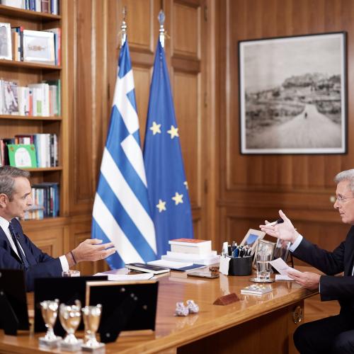 μητσοτάκης και χατζηνικολαου