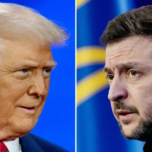 ζελενσκι και τραμπ