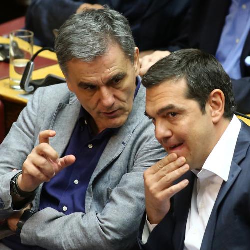 τσακαλωτος και τσιπρας