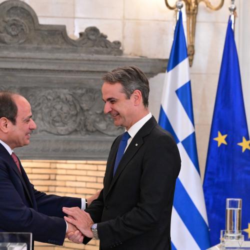 αλ σισι και μητσοτακης