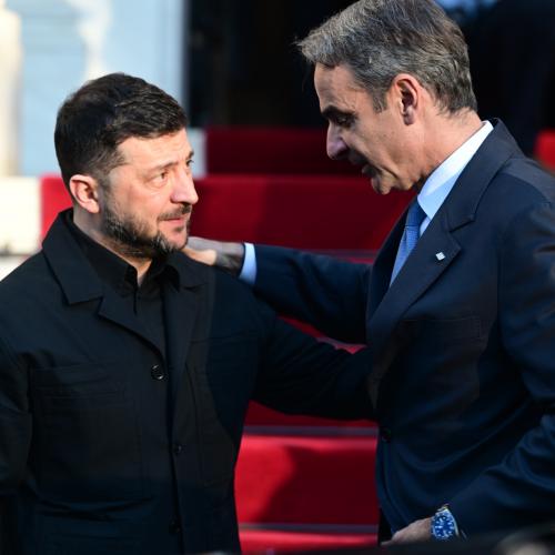 μητσοτάκης και ζελενσκι