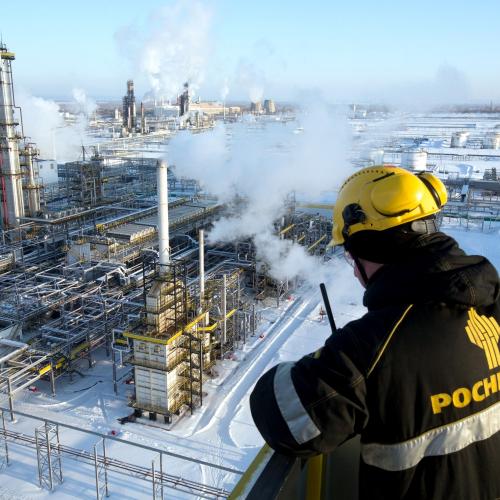 rosneft russia oil refinery