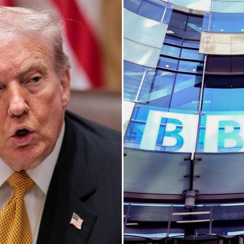 τραμπ και bbc