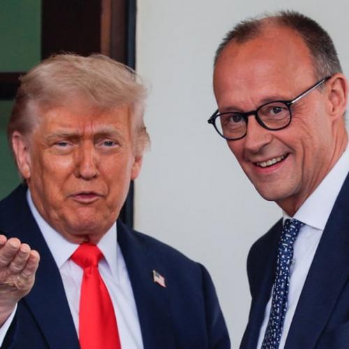 τραμπ και μερτς