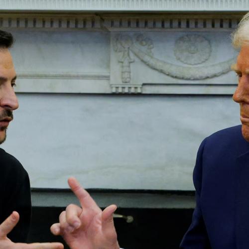 ζελενσκι και τραμπ