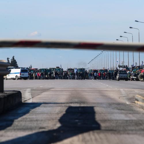 μπλοκα αγροτων