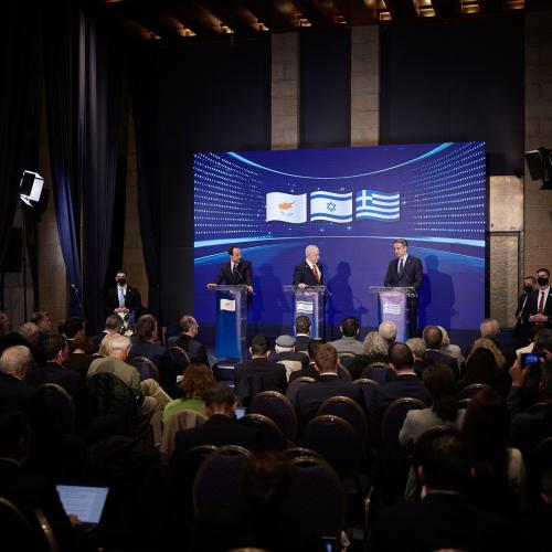 μητσοτακης, χριστοδουλιδης και νετανιαχου