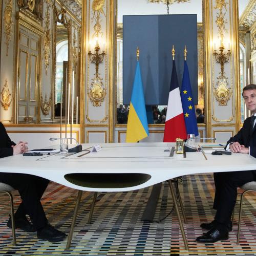 ζελενσκι και μακρον