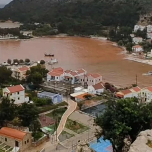 Κακοκαιρία Byron: Πλημμύρισαν σπίτια και επιχειρήσεις στο Καστελλόριζο