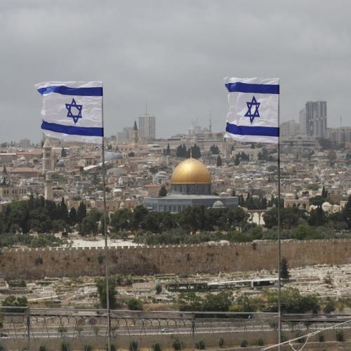 israeli flags