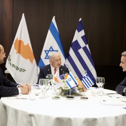 mitsotakis netanyahu xristodoulidis