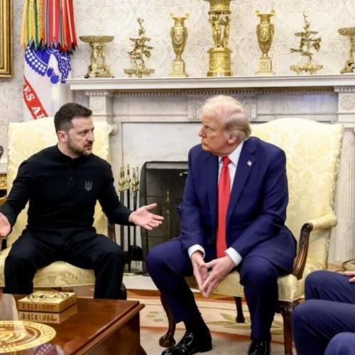ζελενσκι και τραμπ