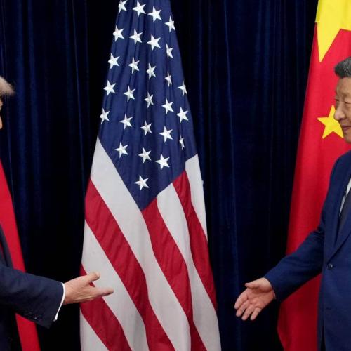 τραμπ και σι τζιμπινγ