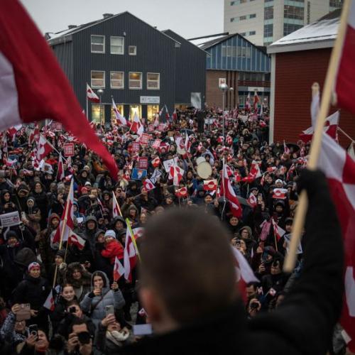 διαδηλωσεις στην Γροιλανδία