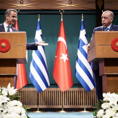 μητσοτακης και ερντογαν