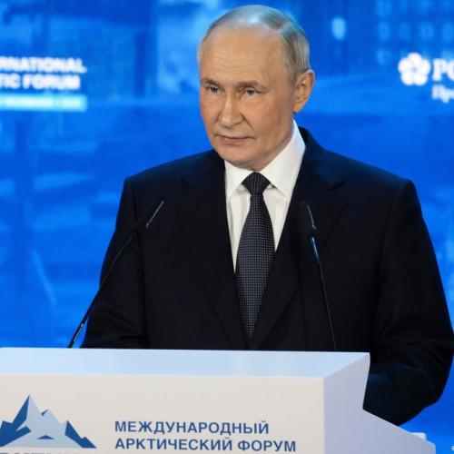 Πούτιν: Αυξανόμενο παγκόσμιο ενδιαφέρον για την Αρκτική – Ηγετικός ο ρόλος της Ρωσίας