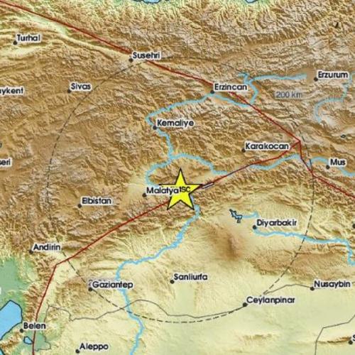 Τουρκία: Σεισμός 4,7 βαθμών της κλίμακας Ρίχτερ κοντά στη Μαλάτεια