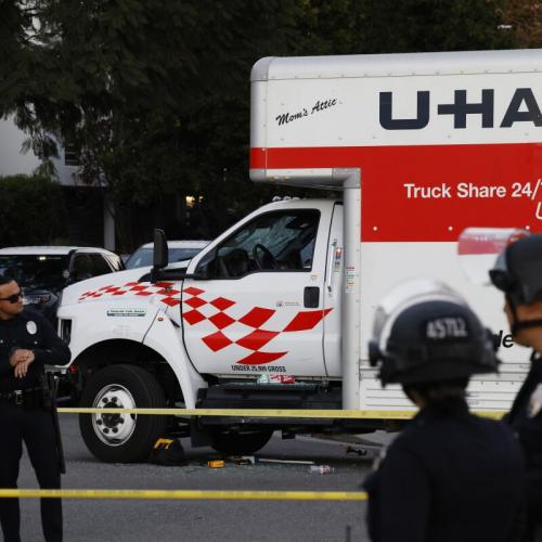 ΗΠΑ: Φορτηγό έπεσε πάνω σε πλήθος που διαδήλωνε κατά του ιρανικού καθεστώτος στο Λος Άντζελες