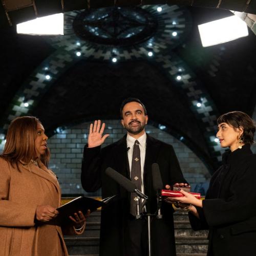 ΗΠΑ: Ο Ζοράν Μαμντάνι ορκίστηκε δήμαρχος της Νέας Υόρκης