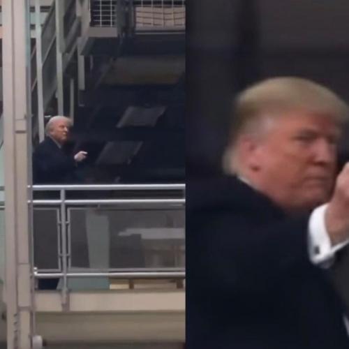 ΗΠΑ: Αντιδράσεις για άσεμνη χειρονομία Τραμπ σε εργαζόμενο κατά την επίσκεψή του σε εργοστάσιο