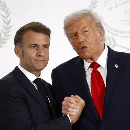 τραμπ και μακρον