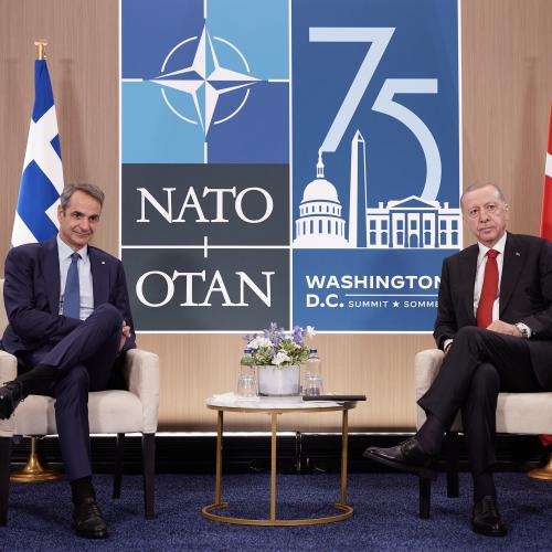 μητσοτακης και ερντογαν