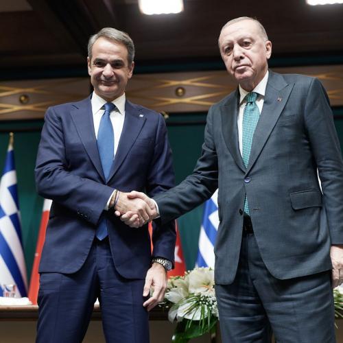 «Θετικά» αποτιμά η Αθήνα την συνάντηση Μητσοτάκη-Ερντογάν: Διατήρηση κλίματος μη έντασης