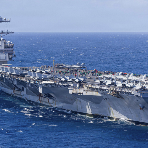 Στην Σούδα την Τρίτη το αεροπλανοφόρο USS Gerald Ford - Σταθμός ανεφοδιασμού στην Κρήτη