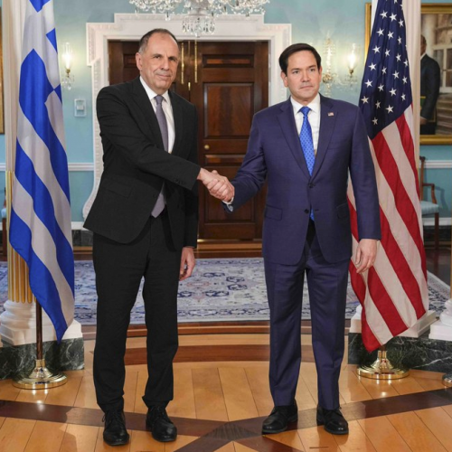 Στην Ουάσιγκτον ο Γεραπετρίτης: Συνάντηση με Ρούμπιο εν μέσω γεωπολιτικών εξελίξεων