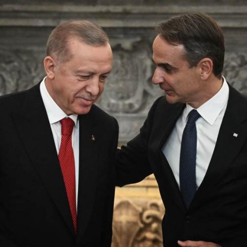 μητσοτακης και ερντογαν