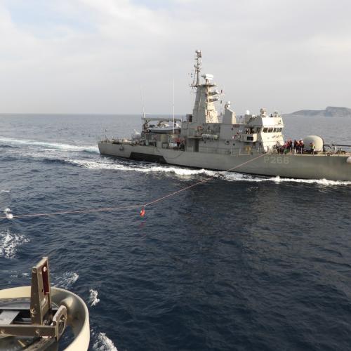 ΓΕΝ: Στην άσκηση «Βροντή 1/26» του Αρχηγείου Στόλου η πρώτη εμφάνιση κανονιοφόρων κλάσεως «ΜΑΧΗΤΗΣ» με το ισραηλινό σύστημα SPIKE