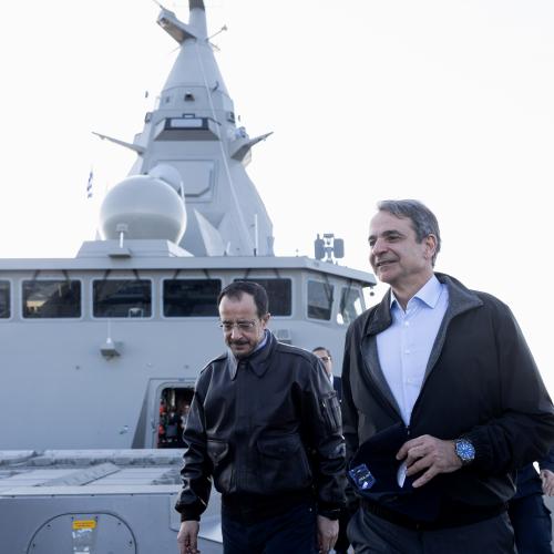 μητσοτακης και χριστοδουλιδης