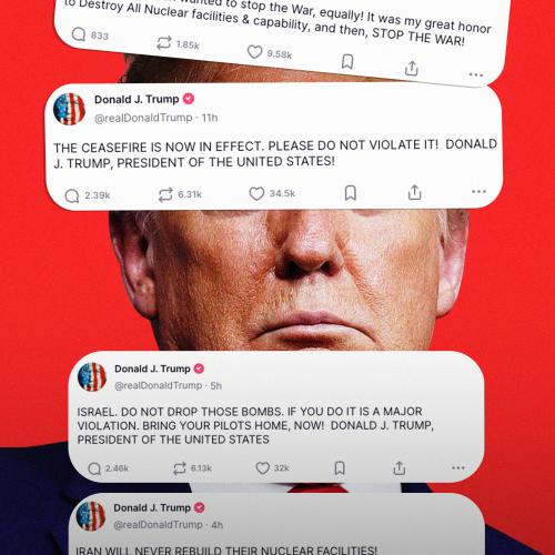 Τραμπ: «Διπλωματία», απειλές και σχολιασμός του πολέμου στο Ιράν μέσω αναρτήσεων στο Truth Social 