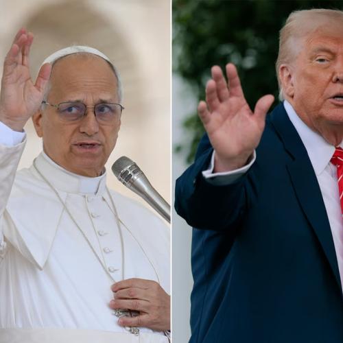 παπας λεων ιδ και τραμπ