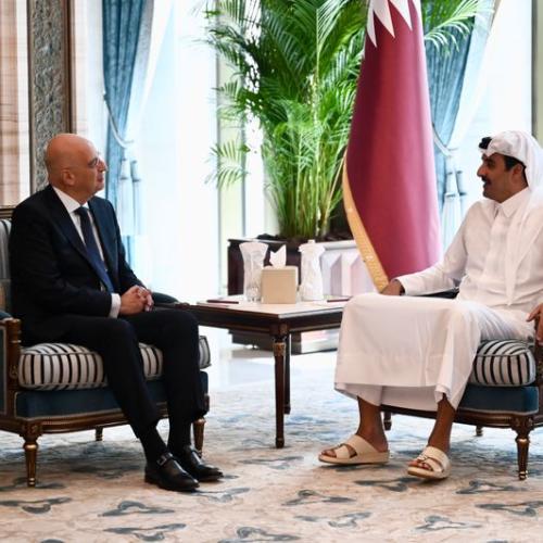 Ν. Δένδιας: Μετά τα ΗΑΕ χθες στο Κατάρ σήμερα για έκφραση της ελληνικής υποστηρίξεως 