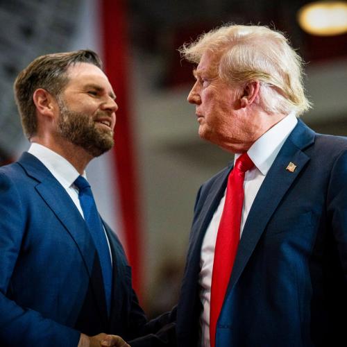 τραμπ και βανς