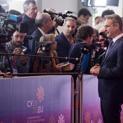 Μητσοτάκης από Σύνοδο Κορυφής ΕΕ: «Στεκόμαστε στο πλευρό των Ελλήνων στο μέτρο των δυνατοτήτων μας»