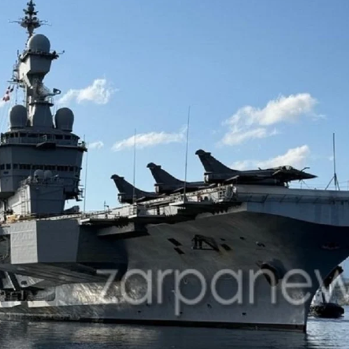 Στη Σούδα το γαλλικό αεροπλανοφόρο «Σαρλ Ντε Γκωλ» – Θα παραμείνει για έξι μέρες