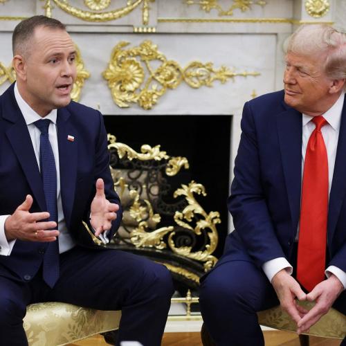 Πολωνίες: Ευχαριστίες Ναβρότσκι προς Τραμπ για την ενίσχυση της αμερικανικής παρουσίας