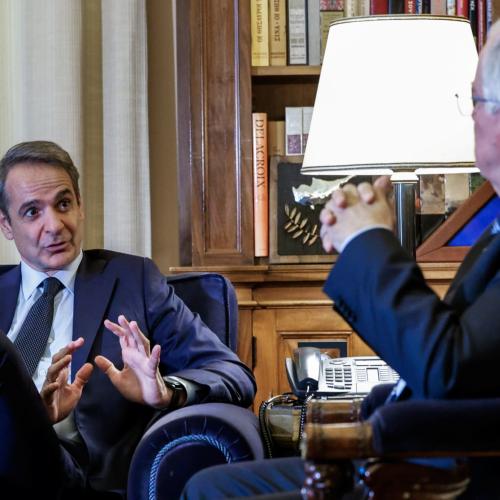 Συνάντηση Μητσοτάκη με Τασούλα: «Κάθε μήνας μετράει μέχρι την ολοκλήρωση της θητείας μας» 