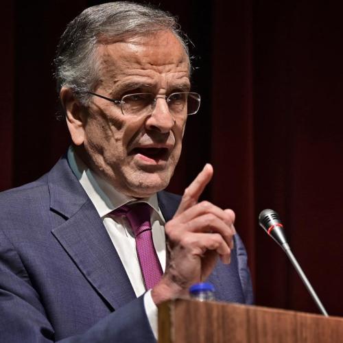 Σαμαράς: Αιχμές κατά της κυβέρνησης για την απόσυρση οπλικών συστημάτων από Κάρπαθο, Διδυμότειχο  και Κύπρο