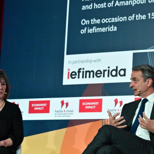 Μητσοτάκης: Η Ελλάδα πρέπει να παραμείνει στη σωστή πλευρά της Ιστορίας - Ισχυρή οικονομία και συμμαχίες το κλειδί