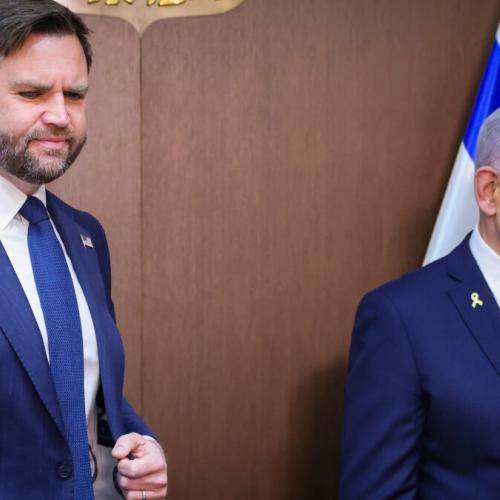 Βανς προς Ισραηλινή κυβέρνηση: «Μην επιτίθεστε στον μοναδικό ισχυρό σας σύμμαχο»