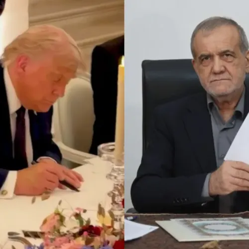 Τραμπ και Πεζεσκιάν υπέγραψαν «μνημόνιο κατανόησης» για τον τερματισμό της σύγκρουσης στη Μέση Ανατολή