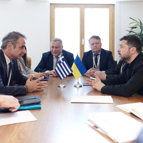 μητσοτακης και ζελενσκι