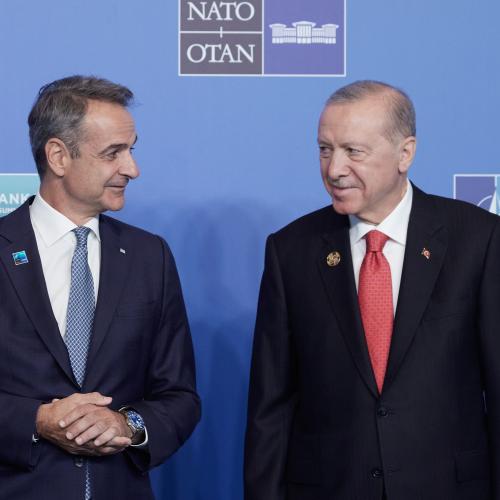 μητσοτακης και ερντογαν