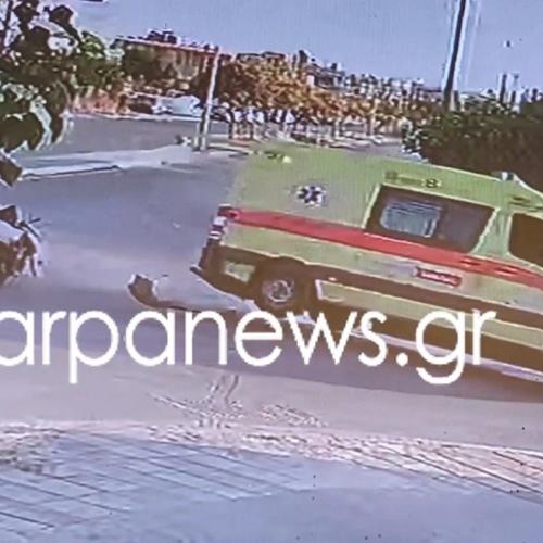 Τραγωδία στα Χανιά: Νεκρός ασθενής μετά από σύγκρουση ασθενοφόρου του ΕΚΑΒ με ΙΧ 
