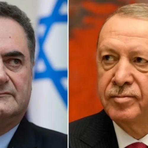 Ίσραελ Κατζ, κατά του Ρετζέπ Ταγίπ Ερντογάν.  