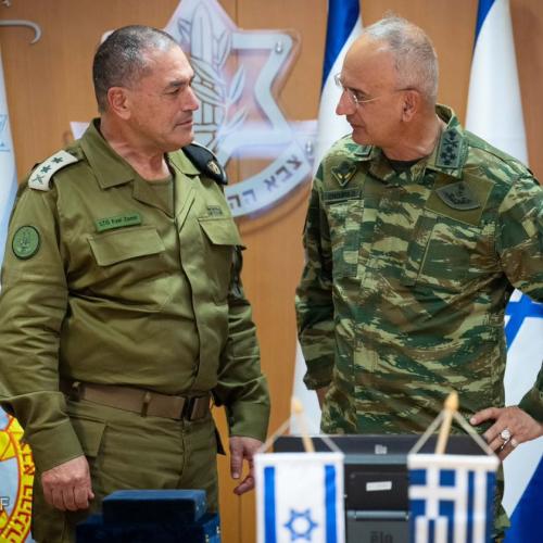 Α/ΓΕΕΘΑ Στρατηγός Δ. Χούπης: Επίσκεψη – αστραπή στο Ισραήλ σε εξαιρετικά ενδιαφέρουσα χρονική συγκυρία