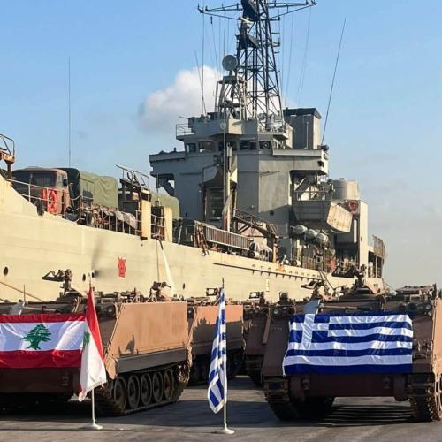 παραδοση οπλισμου Λιβανος